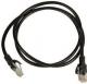 4World RJ-45/RJ-45, kat.5e, U/UTP, czarny, 1m (10329) 3