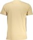Cavalli Class T-SHIRT MĘSKI Z KRÓTKIM RĘKAWEM KLASY CAVALLI BEŻOWY XL 2