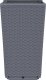 vidaXL Donice ogrodowe, 4 szt., szare, 32,5x32,5x57, PP 5