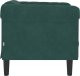vidaXL Fotel, ciemnozielony, tapicerowany aksamitem 5