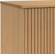 vidaXL Komoda , biało-brązowa, 114x43x73,5cm, lite drewno sosnowe 10