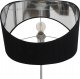 Lampa podłogowa Beliani Lampa podłogowa metalowa srebrna CALVILLO 3