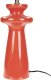 Lampa stołowa Beliani Lampa stołowa zamsz pomarańczowa OTEROS 6
