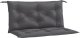 vidaXL Poduszki na ławkę ogrodową, 2 szt.,antracytowa, tkanina Oxford 2