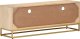 vidaXL Szafka pod TV, 110x30x40 cm, lite drewno mango i żelazo 5