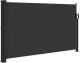 vidaXL Zwijana markiza boczna, czarna, 120 x 600 cm 2