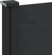 vidaXL Zwijana markiza boczna, czarna, 140x300 cm 7