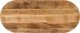 vidaXL Blat stołu, 120x50x3,8 cm, owalny, surowe drewno mango 1