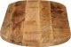 vidaXL Blat stołu, 120x50x3,8 cm, owalny, surowe drewno mango 4