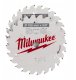 Milwaukee Wood cutting disc MILWAUKEE CSB P W 165x15.87x1.6 24HW, 2 pcs. 1