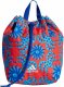 Adidas Plecak torba worek sportowa miejska adidas W Farm niebiesko-czerwony IS3348 1