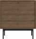 Selsey Komoda Olar 85,5cm czteroszufladowa Orzech Carini naturalny 4