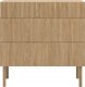 Selsey Komoda Nolie z trzema szufladami 90 cm Dąb Olejowany 3