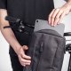 Wozinsky Sakwa torba rowerowa na tablet mocowana na kierownicę z paskiem na ramię szara Sakwa torba rowerowa na tablet mocowana na kierownicę z paskiem na ramię szara 6