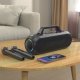 Głośnik Acefast Głośnik bezprzewodowy do karaoke 200W z 2 mikrofonami USB-C czarny Głośnik bezprzewodowy do karaoke 200W z 2 mikrofonami USB-C czarny 9