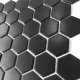 Tutumi Mozaika hexagon 133425 Czarna 2
