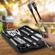 Maltec Sztućce do Grillowania w Etui z Rączką 5szt 4
