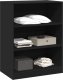 vidaXL vidaXL Szafka garderobiana, czarna, 77x48x102 cm 4