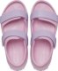 Crocs Sandały dla dzieci Crocs Crocband Cruiser różowe 209423 84I 33-34 2