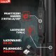 Tvardy Lampa warsztatowa inspekcyjna z magnesem LED COB 5W + 3W UV laser 800mAh 400lm IP44 (100) 12