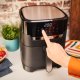 Frytkownica beztłuszczowa OBH Nordica OBH Nordica AG5058S0, Hot air fryer, 4.5 L, 6 person(s), Single, Black, Stand-alone 2