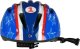 Dunlop Kask na rower rolki hulajnogę dziecięcy regulowany Dunlop niebieski 48-52cm 2