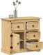 vidaXL Komoda Corona, 87x40x76 cm, lite drewno sosnowe 1
