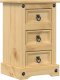 vidaXL Szafka nocna Corona, 35x32,5x58 cm, lite drewno sosnowe 2