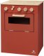 Micki Kuchnia drewniana dla dzieci piekarnik Micki Premium czerwona 1
