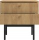 Selsey Szafka nocna Olar 55cm Hikora naturalna 4