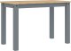 vidaXL Stół jadalniany Panama, szary, 117x60x75 cm, drewno sosnowe 6