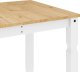 vidaXL vidaXL Stół jadalniany Corona, biały, 160x80x75 cm, drewno sosnowe 7