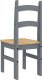 vidaXL vidaXL Krzesła stołowe, 2 szt., szare, 40x46x99 cm, drewno sosnowe 7