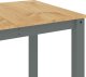 vidaXL vidaXL Stół jadalniany Panama, szary, 160x80x75 cm, drewno sosnowe 7