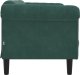 vidaXL vidaXL Sofa dwuosobowa, ciemnozielona, aksamit 5