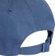 Adidas Czapka z daszkiem adidas Cotton Twill Baseball niebieska IR7872 Dorośli S/M 3