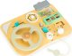Ecotoys Drewniana tablica manipulacyjna kierownica samochód dla dzieci ECOTOYS 2