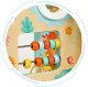 Ecotoys Zabawka edukacyjna dla dzieci drewniane drzewko wpierające rozwój +12m ECOTOYS 8