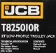 JCB Podnośnik hydrauliczny 2 Tonowy (T825010R) 2