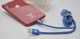 Kabel USB Sourcing Textile USB / Lightning 2.0 m Srebrny (SW-QU-LIGH-3A-2M-SI) 8