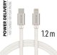 Kabel USB Sourcing USB-C - Lightning 1.2 m Srebrny (SW-QU-LIGHUSBC-1.2M-S) 11