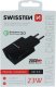 Ładowarka Sourcing Swissten Premium Network Charger 2x USB / QC3.0 23W Black 1