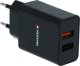 Ładowarka Sourcing Swissten Premium Network Charger 2x USB / QC3.0 23W Black 3