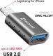 Adapter USB Sourcing USB-A - Lightning Szary  (55500300) 2
