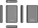 Powerbank Sourcing Swissten Line Power Bank External Charging Battery USB / USB-C / Micro USB / 10W / 5000 mAh 2