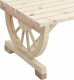 vidaXL 2-osobowa ławka ogrodowa Adirondack, lite drewno jodłowe 7
