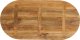 vidaXL Blat stołu, 100x40x3,8 cm, owalny, lite drewno mango 5