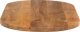 vidaXL Blat stołu, 100x50x3,8 cm, owalny, lite drewno mango 4
