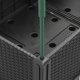 vidaXL Donica ogrodowa z kratką, czarna, 80x40x142,5 cm, PP 6