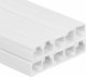 vidaXL Kanał elektroinstalacyjny, 10x10 mm 10 m PVC 4